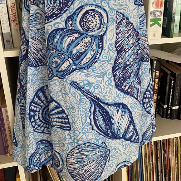Lilly Pulitzer Blue Seashells Mini Dress - Picture 3 of 6
